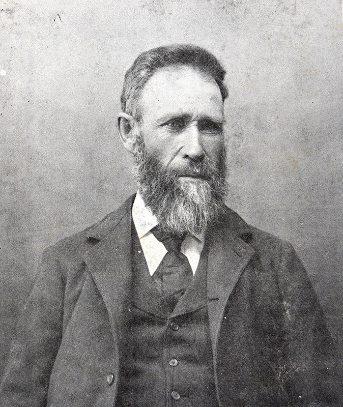 O. S. Johnson (1843-1935) researched and wrote a history about the pioneer settlers in and around Spring Grove.  Photo submitted