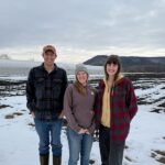 From left to right: Post-production and Sales Manager James Mabry, CSA Coordinator Nicole Schulz-Smith, and Production Manager Abby Benson. Photo submitted