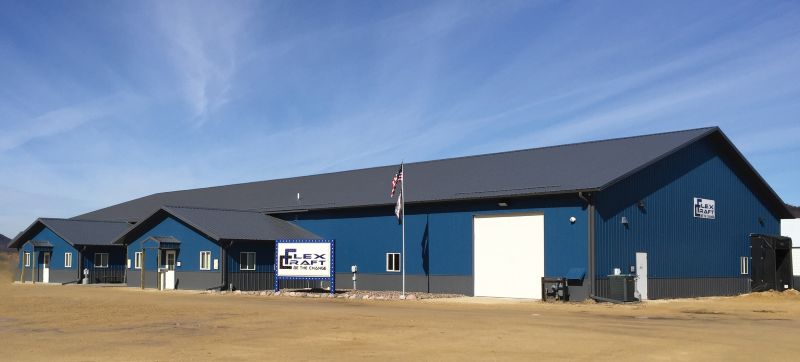 Flex Craft moved into this building in 2012 in Houston, Minn.