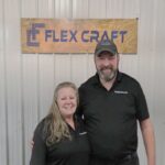 Co-founders of Flex Craft, Doug and Terri Sparks.