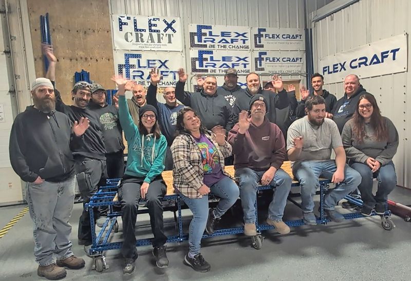 The 2026 Flex Craft team picture, 20 years strong.