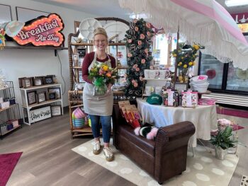 Kara Denner opened Kalla Lily Floral on North Broadway in Spring Valley, Minn., in August 2025. She creates bouquets for every occasion that are meaningful and beautiful. Photo by Janette Dragvold