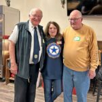 Jeff Zondlo, Deb Book and Doug Stevens were the people who made the meeting happen for Jeff and the family. Photo by Wanda Hanson
