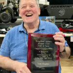 1971 Minnesota State Championship wrestler and Spring Valley graduate Tom Hughes was inducted into the Kingsland Booster Club Hall of Fame on Saturday, March 28, 2026. Photo submitted