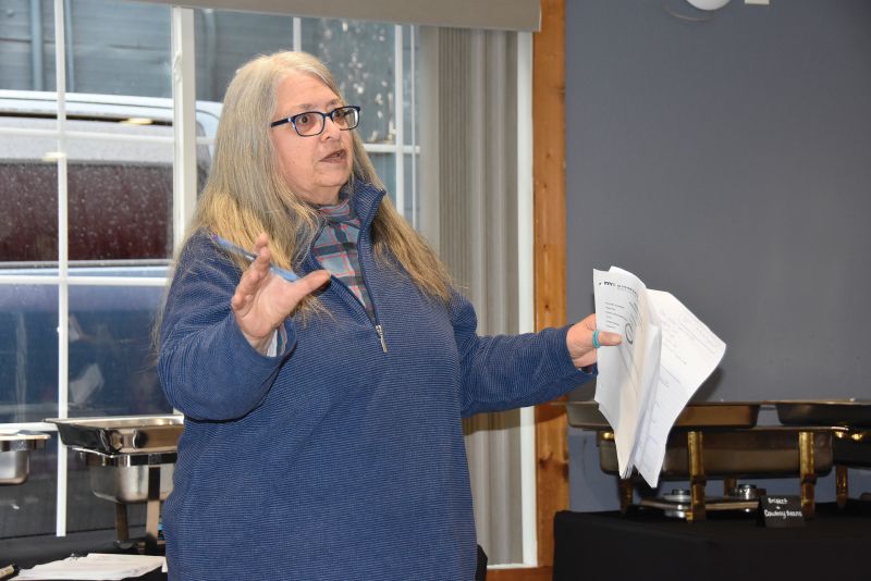 Attorney Carol Overland has over 30 years’ experience challenging transmission line and power plant projects. Photo by Charlene Corson Selbee