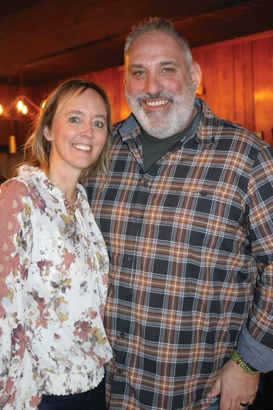 Christi and Dave Dyke, founders of Beneath the Badge, were the guest speakers at the 2026 Preston Area Community Foundation Annual Banquet. Photo by Barb Jeffers