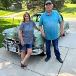 Sandy, Joe and Zeke pose together before Joe drove him back to Harmony. Photo submitted