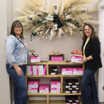 The owners of Charming Farmer Boutique have a large selection of footwear throughout their store along with many other quality products.